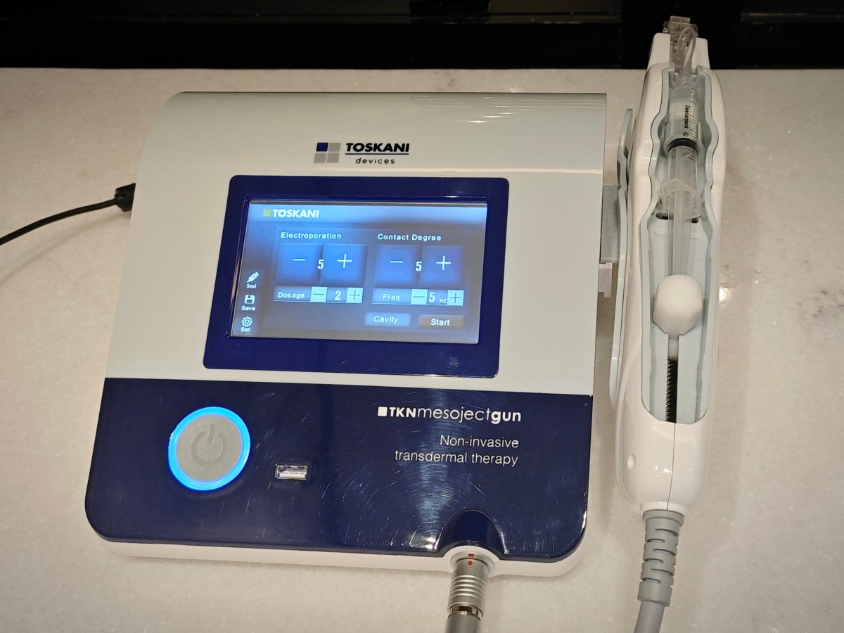 Eletroporação com Mesojectgun –&nbsp;Toskani
